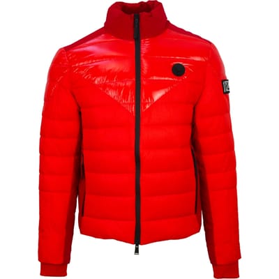 Plein Sport Plain Quilted Red Jacket