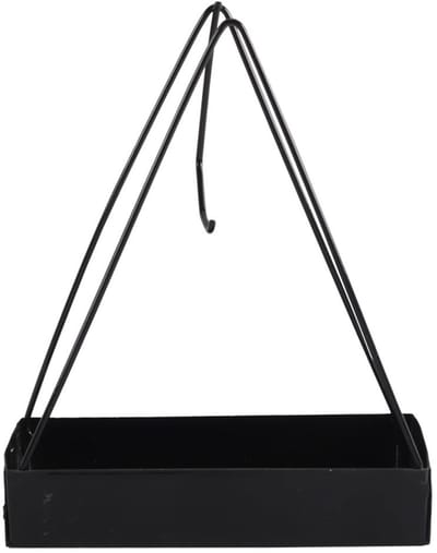 Dailygoods- Muggenspiraalhouder Driehoekig - Hangende Spiraalbrander - Buitengebruik - Insectenbescherming - Asvanger - Stabiele Plaatsing - Muggenspiraal