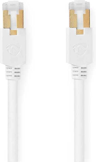 Nedis CAT6 Netwerkkabel - RJ45 Male - RJ45 Male - S/FTP - 5.00 m - Binnenshuis - Rond - LSZH - Wit - Doos