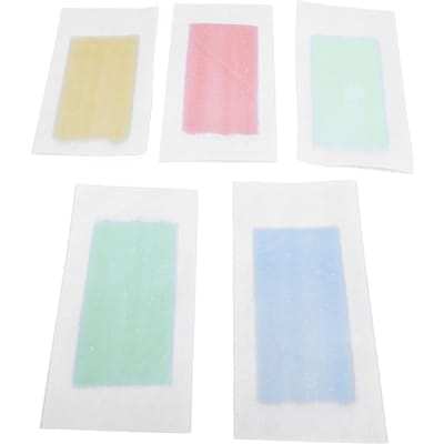 Bandes de cire Douces Anti-irritantes Bandes de cire pour le corps pour l'épilation des bras, des aisselles et des cuisses avec white