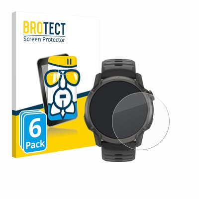 Screenprotector 6 Stuks voor Coros Apex 4 (42 mm) Beschermglas transparant