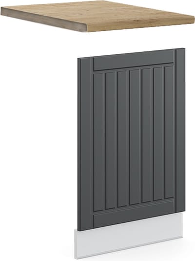Vicco Fame-Line Frontpaneel – 45 cm, WB Eik Antraciet landhuis