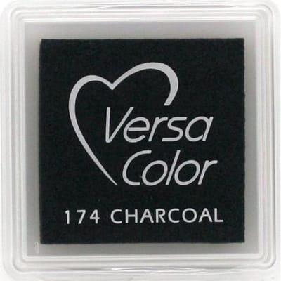 Stempelkussen charcoal mini Versacolor - Tsukineko