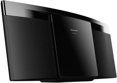 Compact stereosysteem - Hifi micro - Muziek luisteren - 20W stereovermogen - 1.9 kg - Zwart