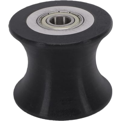Elliptische Beenroller 61MM Elliptisch Rolwiel Vervanging Voor Fitnessruimte Lift Garagedeur gray