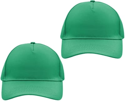 Myrtle Beach Baseball pet/cap - 2x - groen - volwassenen - Voordelige caps - katoen