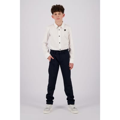 Vingino Boys Liqo Shirt Real White Taglia: 4 | Camicie Outlet | kids | Bianco