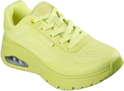 Skechers Uno Flex Spring On Air Sneakers Dames Meisjes 177794 LIME