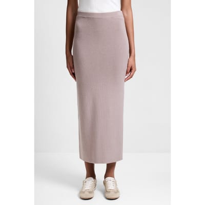 French Connection Ava Straight Midi Skirt Taupe Neutral Größe: S | Midiröcke Outlet | Damen | Schwarz