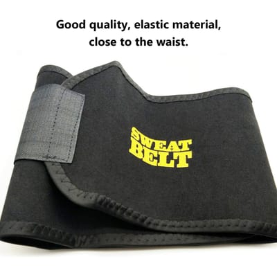 Taille Trainer Gordel voor Mannen Vrouwen Korset Body Shaper Riem Buik Afslankende Riem Cincher zwart