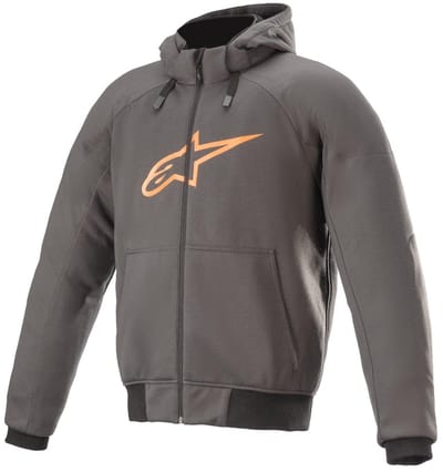 Alpinestars Chrome Sport Teergrijs Vlamoranje Hoodie -