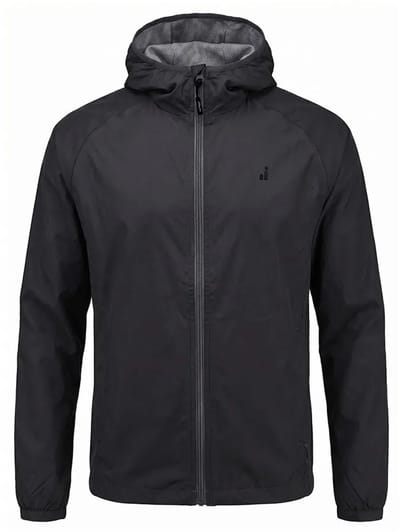 Joluvi Airlight Hoodie Pockets Jas Zwart 2XL Man