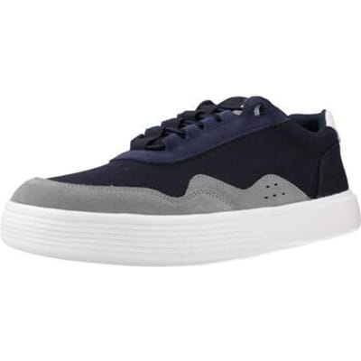 HEYDUDE - Hudson Canvas Heren Sneakers Navy/Grey - Maat 41