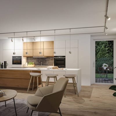 Paulmann 95684 URail Hanglamp Smart Home Zigbee 3.0 Tyros RGBW 200lm 4,5W RGBW+ Dimbaar 230V Matzwart
