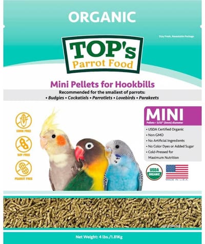 TOP's Parrot Food Mini Pellets 1,81 kg