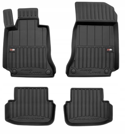Frogum Mercedes-Benz E-Klasse Coupe C207 (2009-2017) - Automatten Set - TPE Rubber - 6 cm Hoge Rand - Geurloos