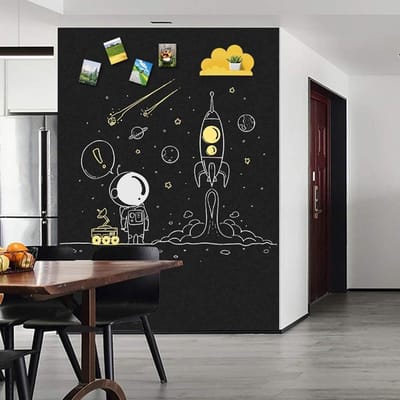 Zelfklevend Magnetisch Krijtbord Folie - PVC-vrij en Uitwisbaar Beschrijfbaar Schoolbord