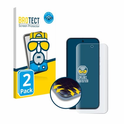 BROTECT - Screenprotector voor Google Pixel 10 Pro XL - Folie Beschermfolie matte volledig dekking 2 Stuks