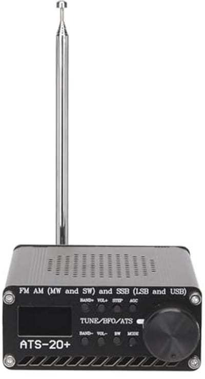 Draagbare Wereldband Radio Ontvanger met Antenne - FM AM MW SW SSB LSB USB