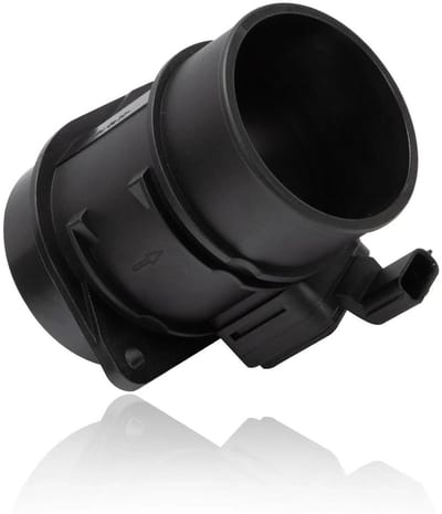 Luchtmassameter Sensor - MAF Sensor - Motorprestaties Verbeteren - Nauwkeurige Luchtstroommeting - 1 x 1 x 1 cm - Zwart