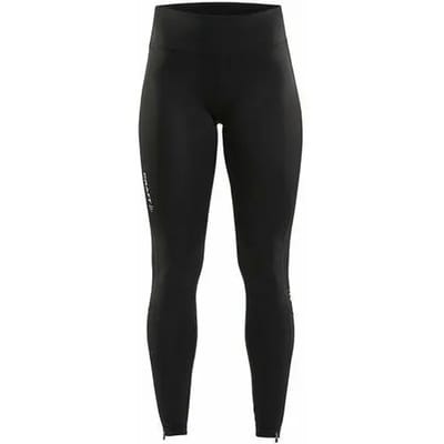 Craft Rush Zip Tight Dames - Zwart | Maat: XS