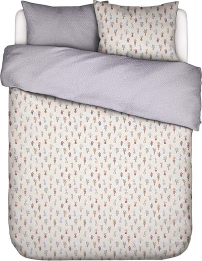 COVERS & CO Field Of Vases Dekbedovertrek Multi - Eenpersoons – 140x200/220 cm