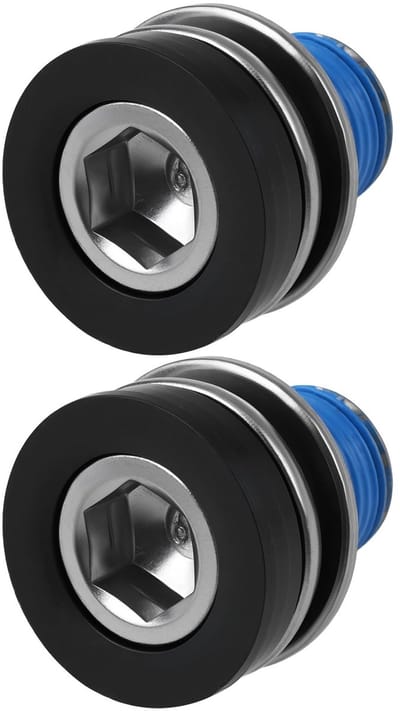 Dailygoods- Crankbout Waterdicht 20.5mm - Fiets Onderdelen - M12 Draad - Duurzaam Staal - Crankarm Bevestiging - Sterke Constructie - Fietsonderdelen