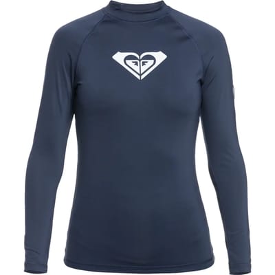 Roxy - UV Rashguard voor dames - Whole Hearted - Longsleeve - Mood Indigo - maat XL (42)