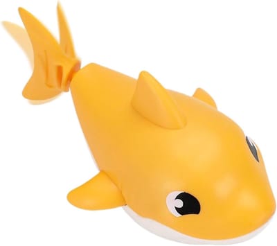 Badspeelgoed eendje - Water sproeier - Tijdens badderen - Opwindbare functie - 11 cm - Geel