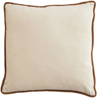 Kussen 45x45 cm CIVENS crème-zand