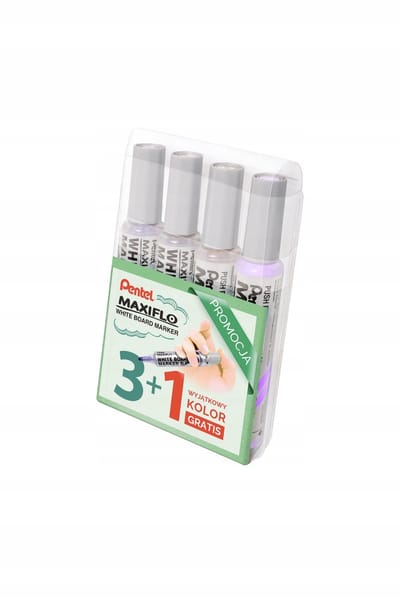 Pentel Whiteboard Markers Set - 4 Stuks - Schoolbord