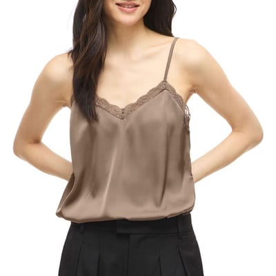 Vila Enna Ravenna Lace Singlet Dames - Maat M (38)