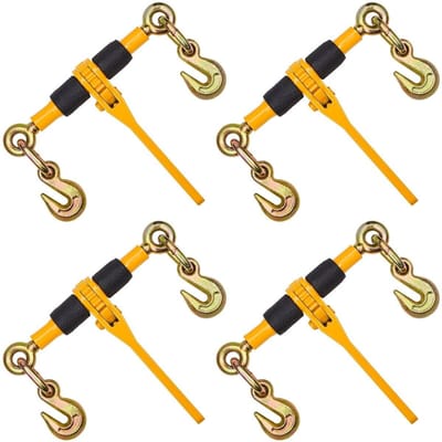 Ketting Ratel Spanband 1/4 -5/16  2600 lbs voor Vastzetten 4 Stuks