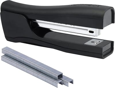 Nietmachine met functies - Bureau nietapparaat - Documenten organiseren - 4-in-1 functionaliteit - 20 vel capaciteit - Zwart