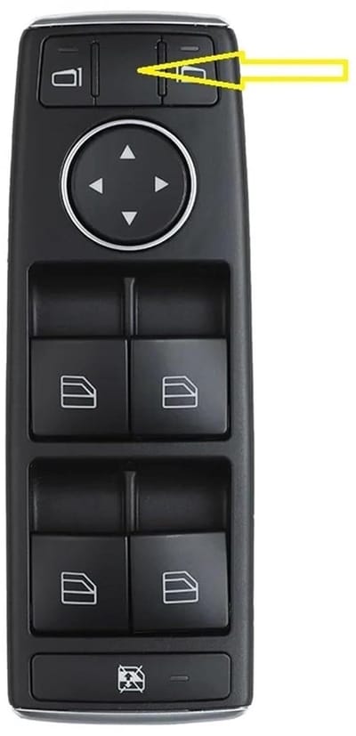 Raambedieningsschakelaar - Raamschakelaar Auto - Autoramen Bediening - Hoge Precisie - Standaard - Zwart
