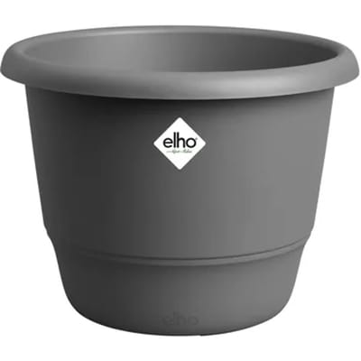 Elho Bloempot Amiga - Kunststof - Antraciet - Diam.3,5xh26cm
