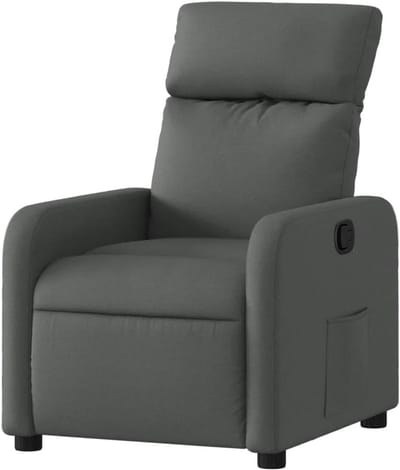 Relaxstoel met Verstelbare Rugleuning - Televisiestoel Ligstoel - Ontspannen Zitten - Handmatige Ligfunctie - 66 x 895 x 955 cm
