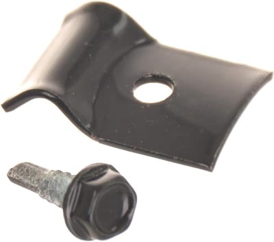 Bevestigingsset Hek - Hekwerk Accessoires - Dubbelstaafmat Hek - Inclusief Schroeven - 15 Stuks - Antraciet