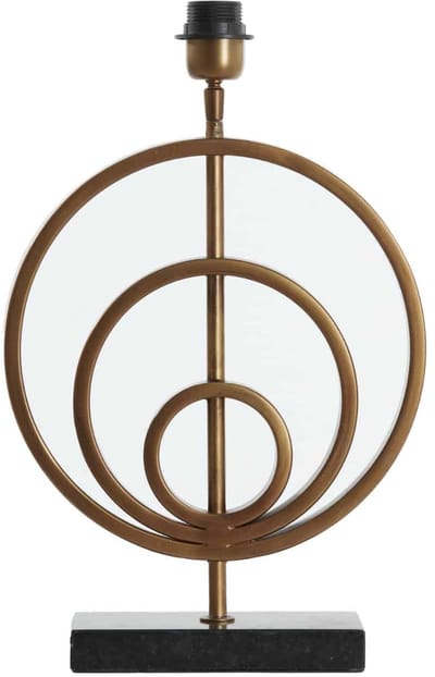 Light & Living Tafellamp Cassel - Brons - 30x9x41cm - Luxe - Woonkamer - Slaapkamer