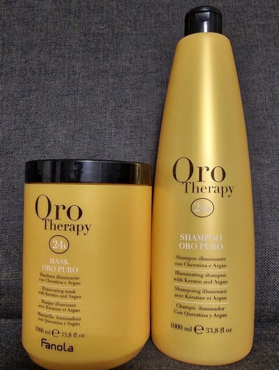 Fanola Oro Therapy GOLD Duo Shampoo 1000ml and Mask 1000ml