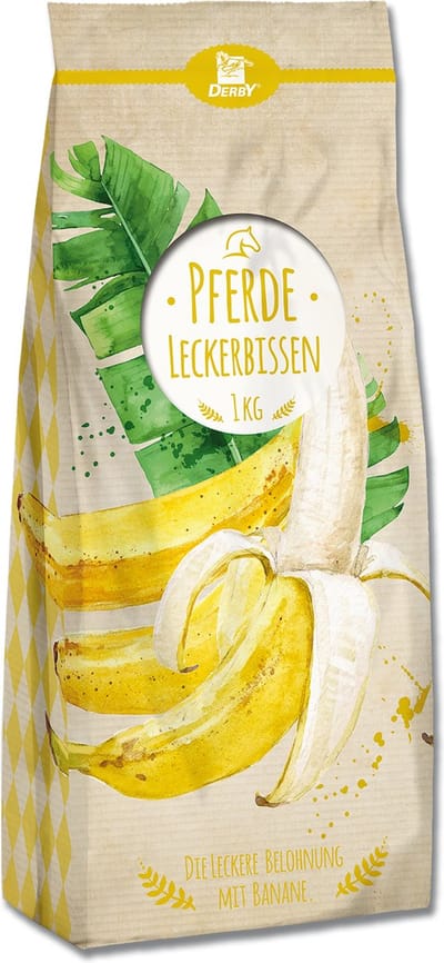 Derby Traktaties Paardensnoepjes Banaan 1 kg