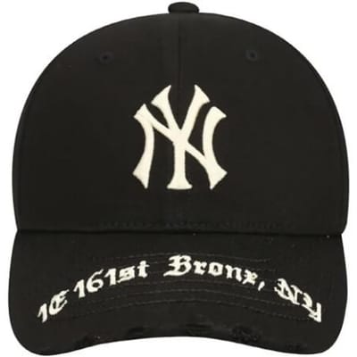 MLB Baseballpet Modieuze Zonnehoed ONE SIZE black