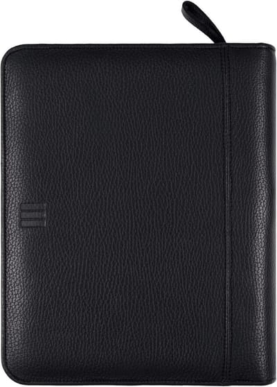 Finocam Andrea Calendar 2026, 1 day per page, January 2026, December 2026, 12 months, black, Spanish