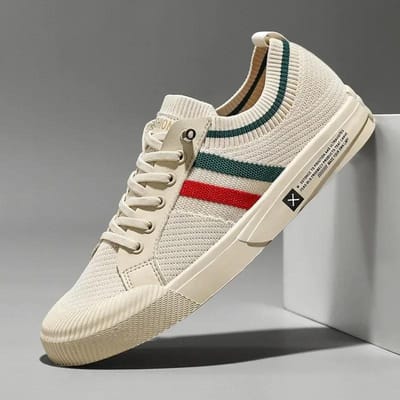 Modieuze Sneakers voor Heren Lichtgewicht Mesh Ademend Outdoor Wandelschoenen Heren Flats Zapatos Para Hombres Luxe Heren Casual Schoenen 39 gray