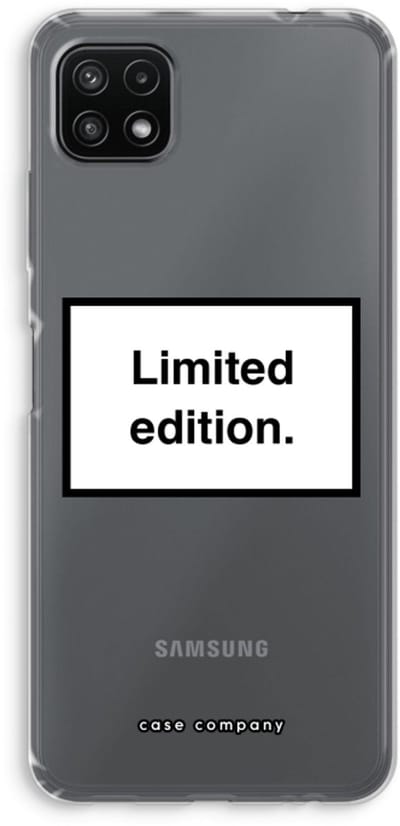 Case Company® - Hoesje geschikt voor Samsung Galaxy A22 5G hoesje - Limited edition - Soft Cover Telefoonhoesje - Bescherming aan alle Kanten en Schermrand