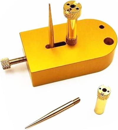 Balance Wheel Hairspring Stand - Horloge Onderdeel - Horloge Reparatie - Koperoxide Materiaal - 60 x 32 x 50 mm