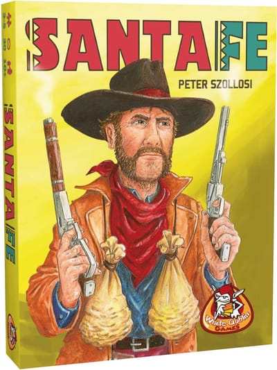 White Goblin Games - Santa Fe - Kaartspel - 3 tot 5 spelers - 30 minuten - Vanaf 10 jaar - 3 varianten