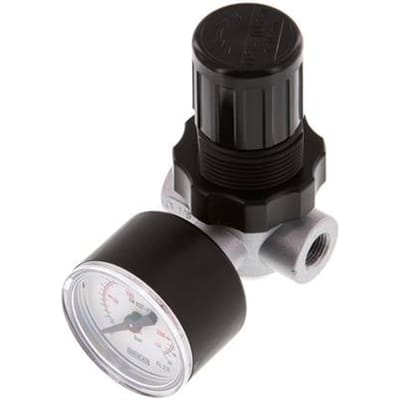 Drukregelaar G1/8'' 450l/min 0,5-10,0bar/7-145psi Standaard 0
