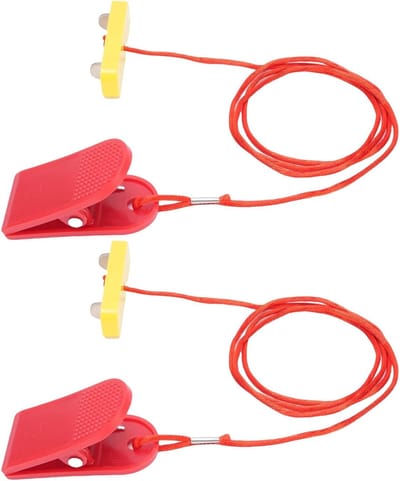 Loopband Noodstop - Veiligheidssleutel - Thuis Sporten - Dubbele Beveiliging - Compact Ontwerp
