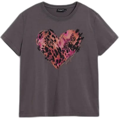 T-shirt Korte Mouw Desigual TIGER COR